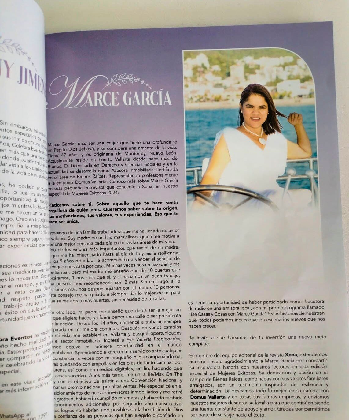 Entrevista en Revista